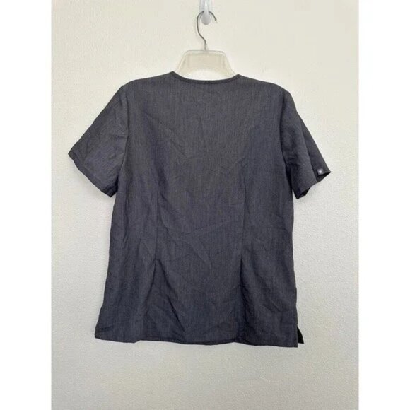 FIGS Casma Kade Cargo Scrub Pants Graphite Gray Medical Women's Medium Petite - Picture 7 of 8